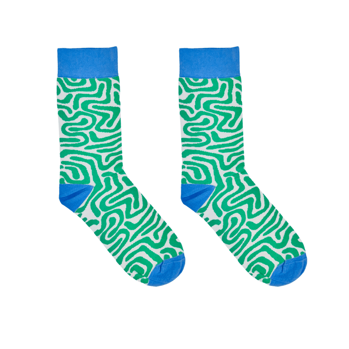 Afropop Green Roots Socks