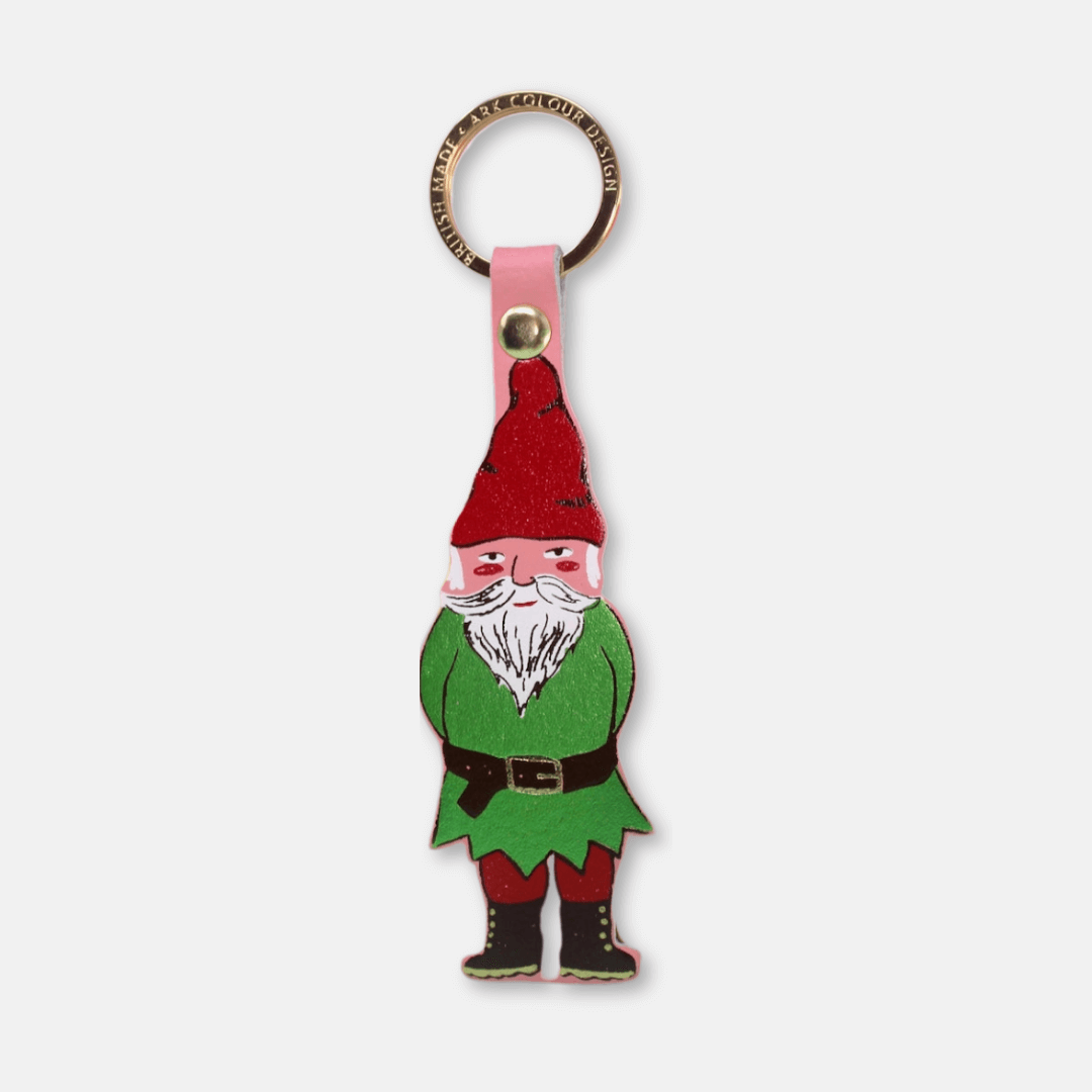 Welcome Gnome Key Ring