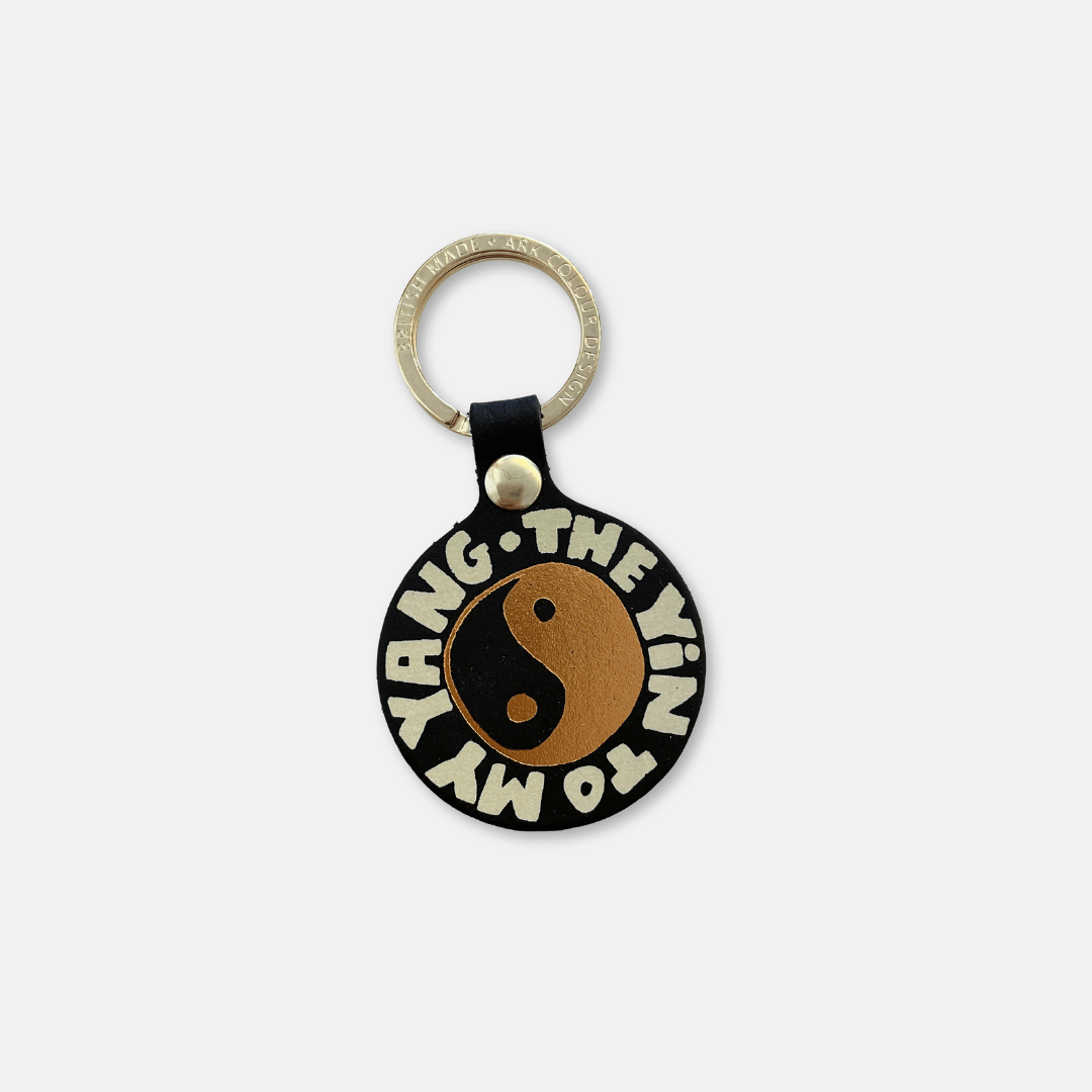 Yin Yang Key Ring
