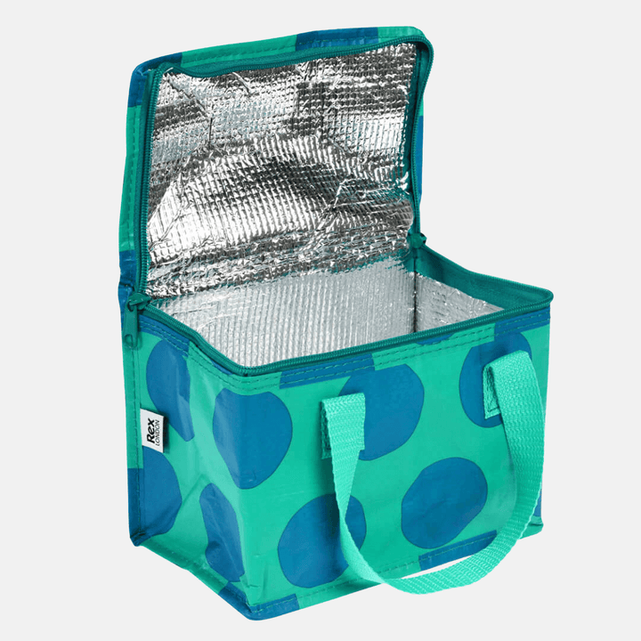 Blue & Turquoise Lunch Bag