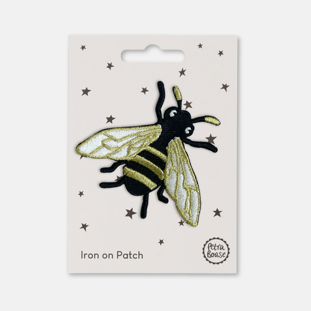 Bee Iron-on Patch