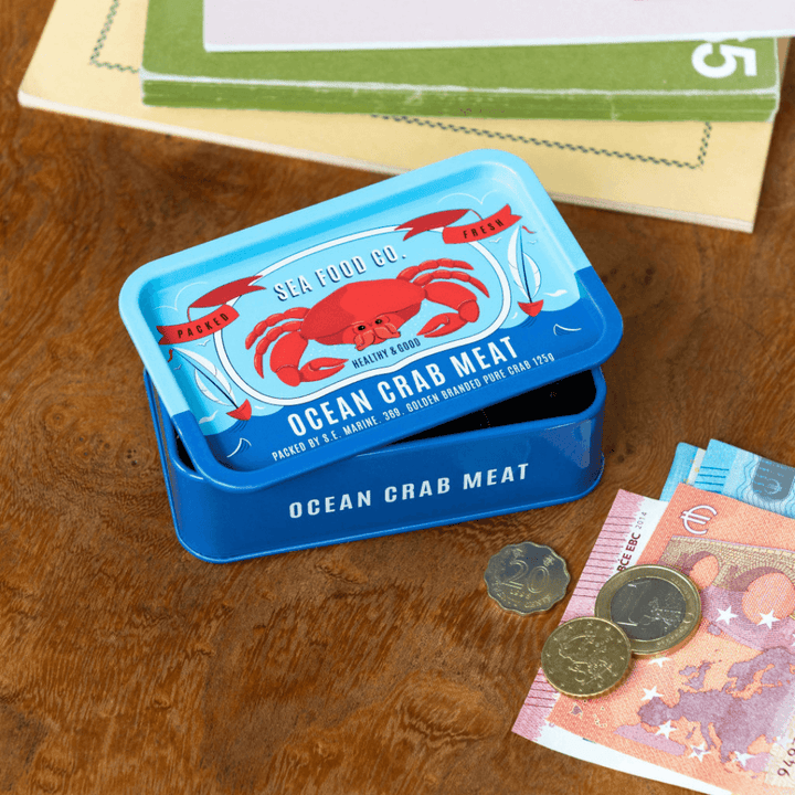 Crab Mini Storage Tin
