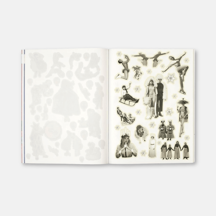 Cut Up This Book Christmas Collage Kit