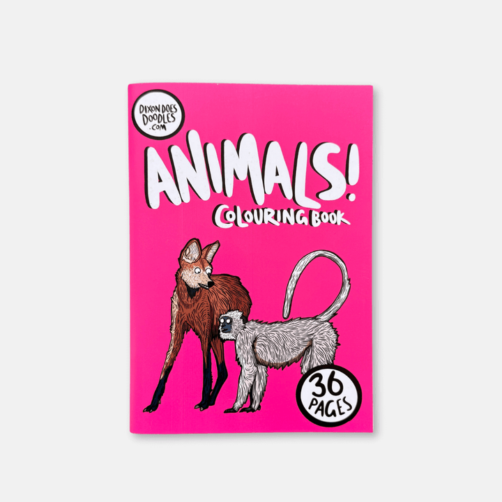 Animals! Colouring Book