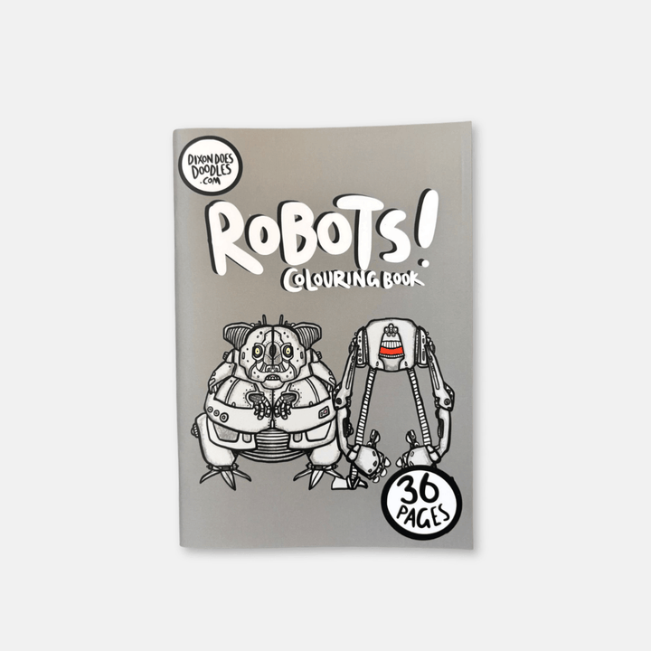 Robots Colouring Book