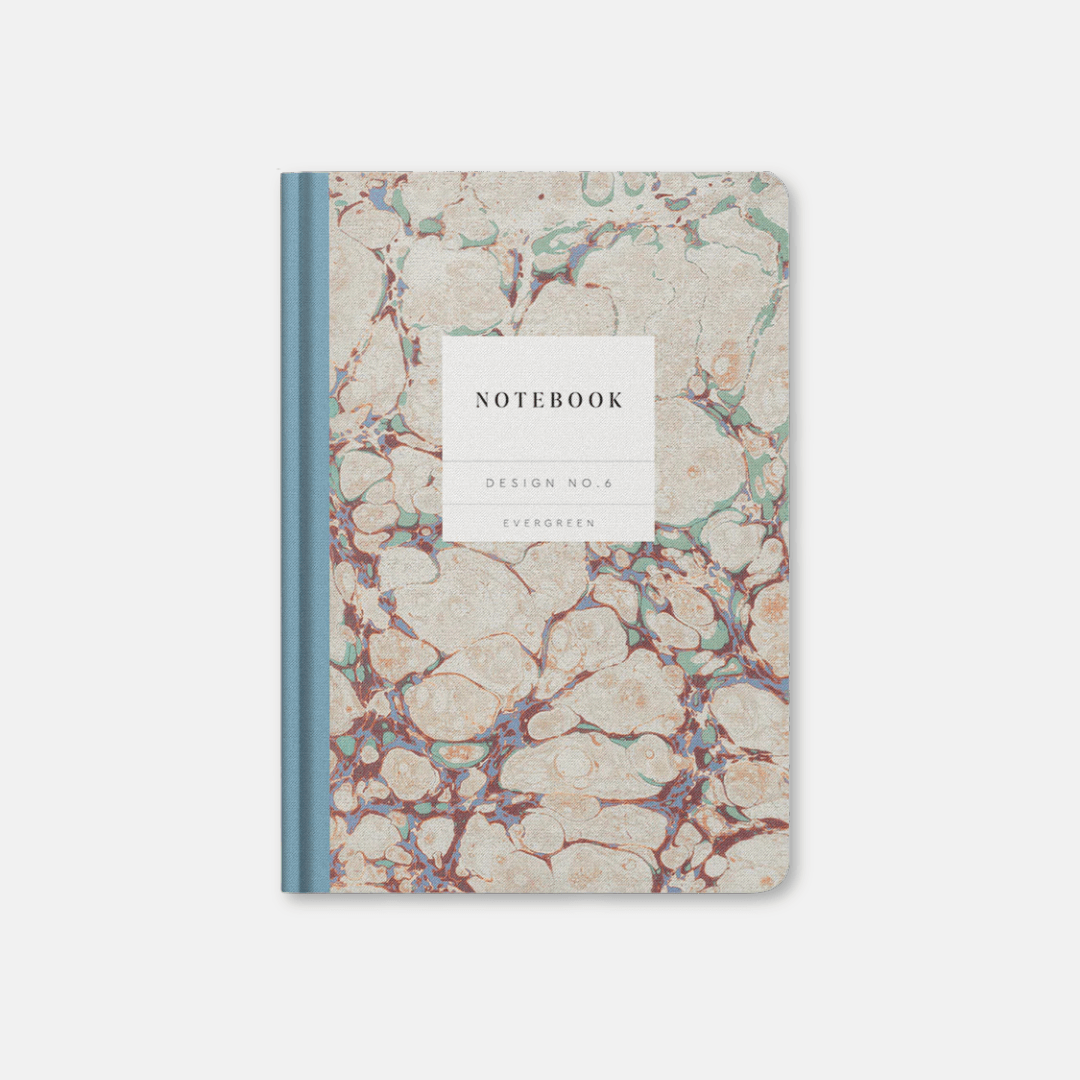 Earthy Marble Hardback A5 Notebook