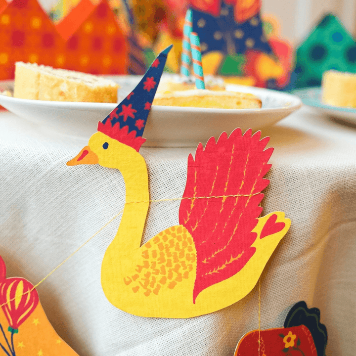 Birthday Party Paper Garland