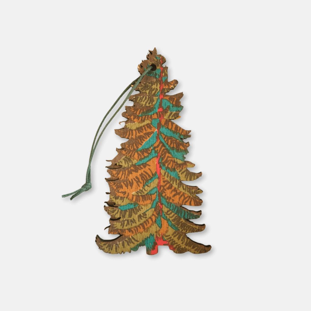 Wooden Tree Decoration
