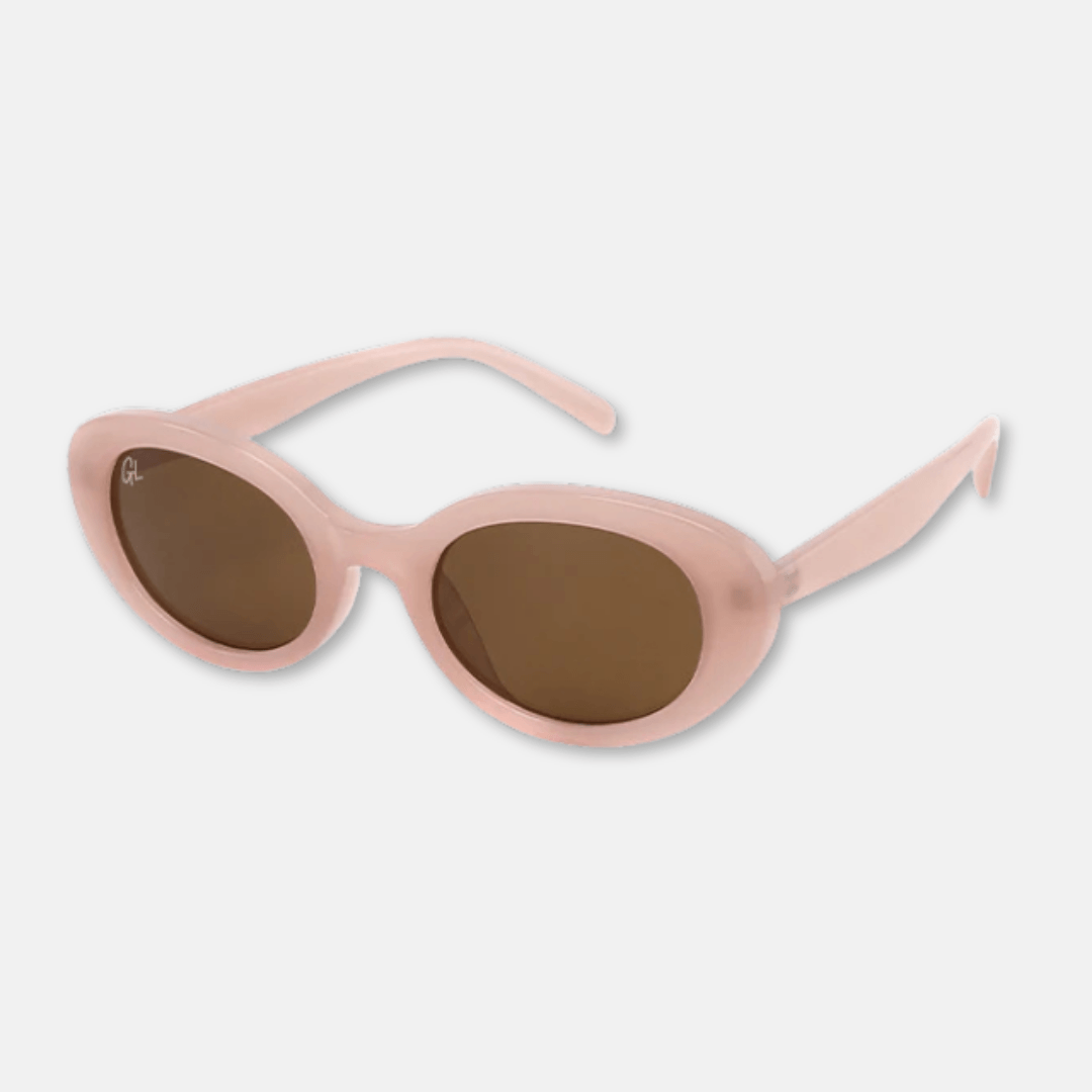 Blush Pink Hepburn Sunglasses