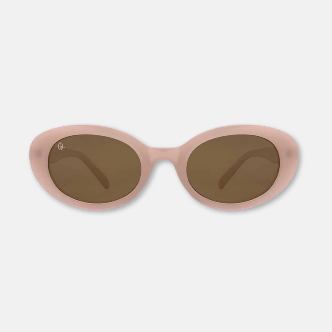 Blush Pink Hepburn Sunglasses