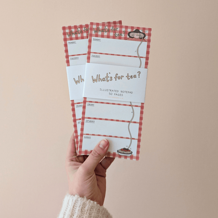 What's For Tea? Note Pad