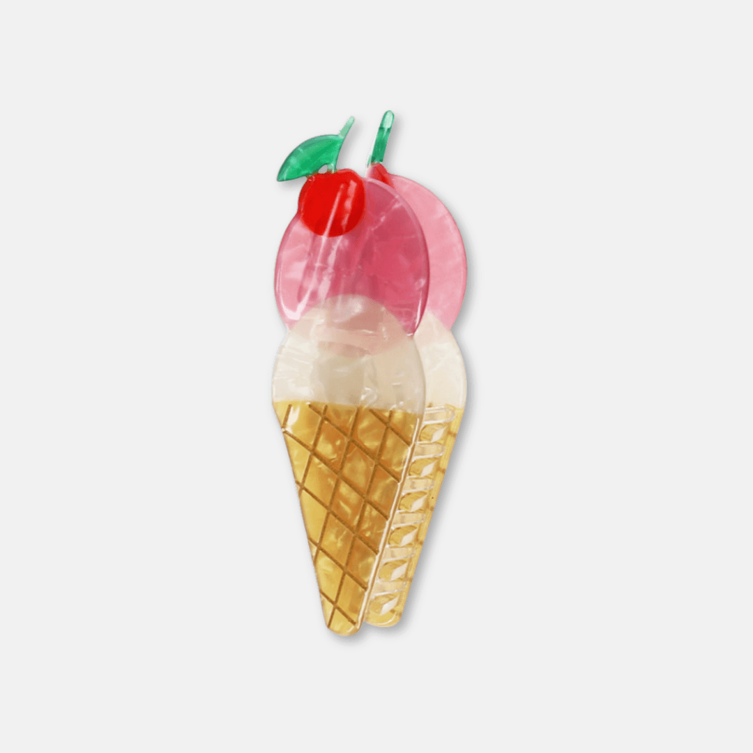 Ice Cream Hair Claw Clip