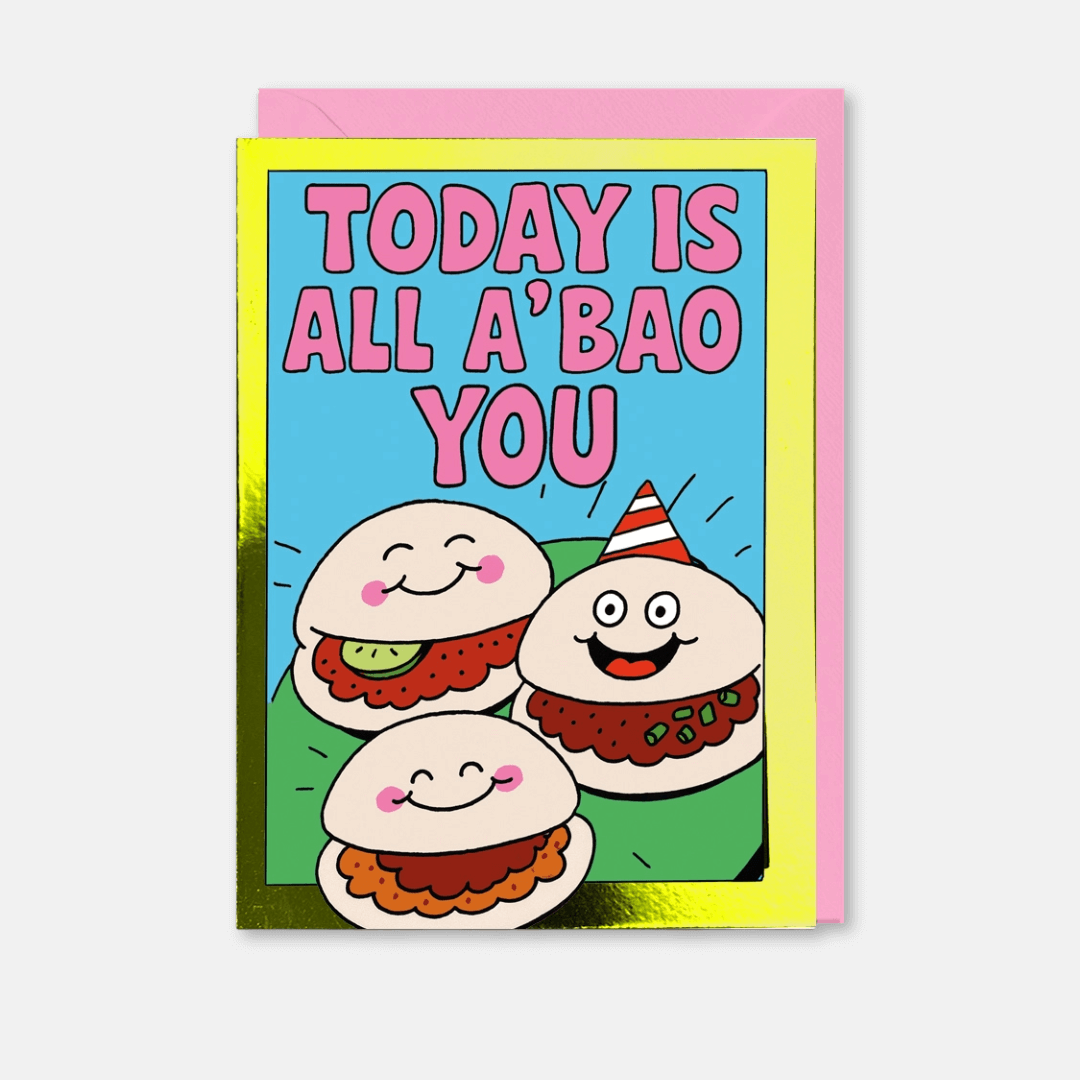 All A'Bao You Greetings Card