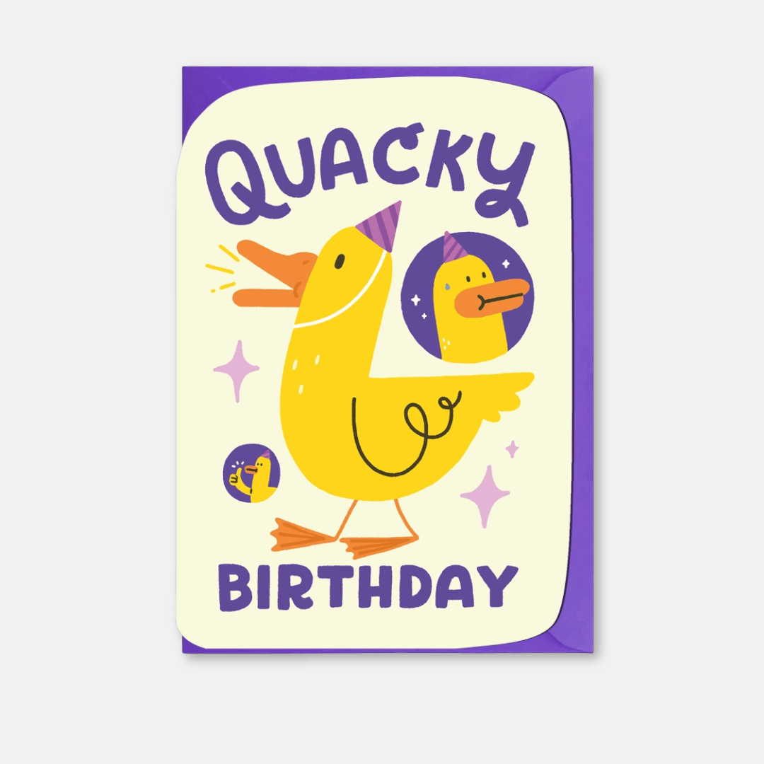 Quacky Birthday Greetings Card
