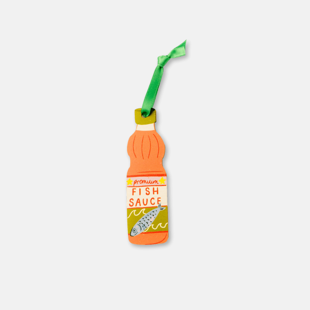 Fish Sauce Wooden Decoration