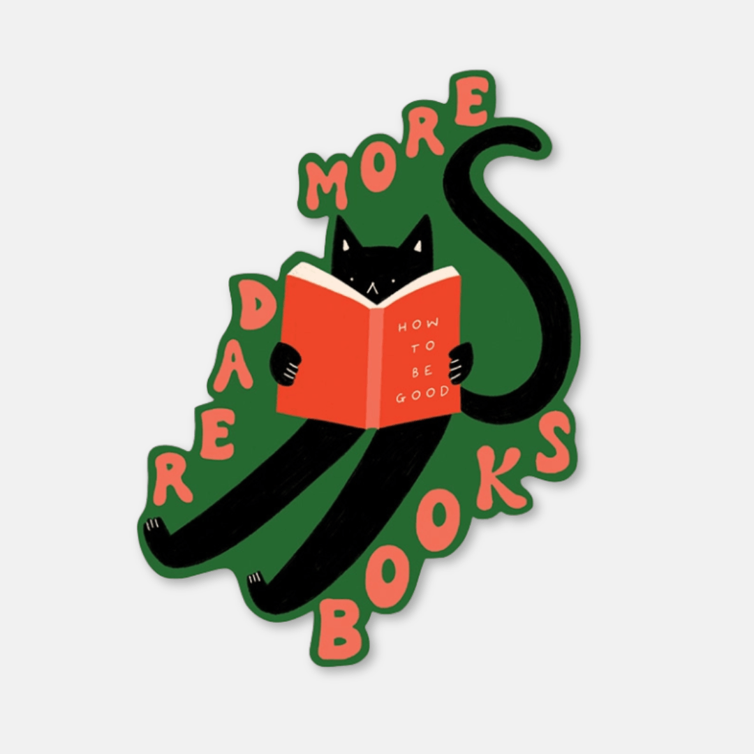 Read More Books Vinyl Sticker