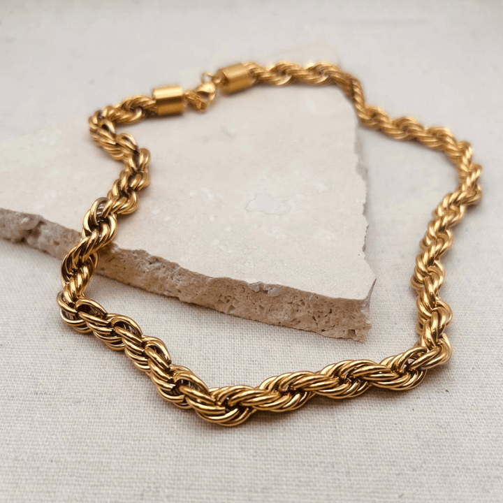 Chunky Rope Chain Necklace
