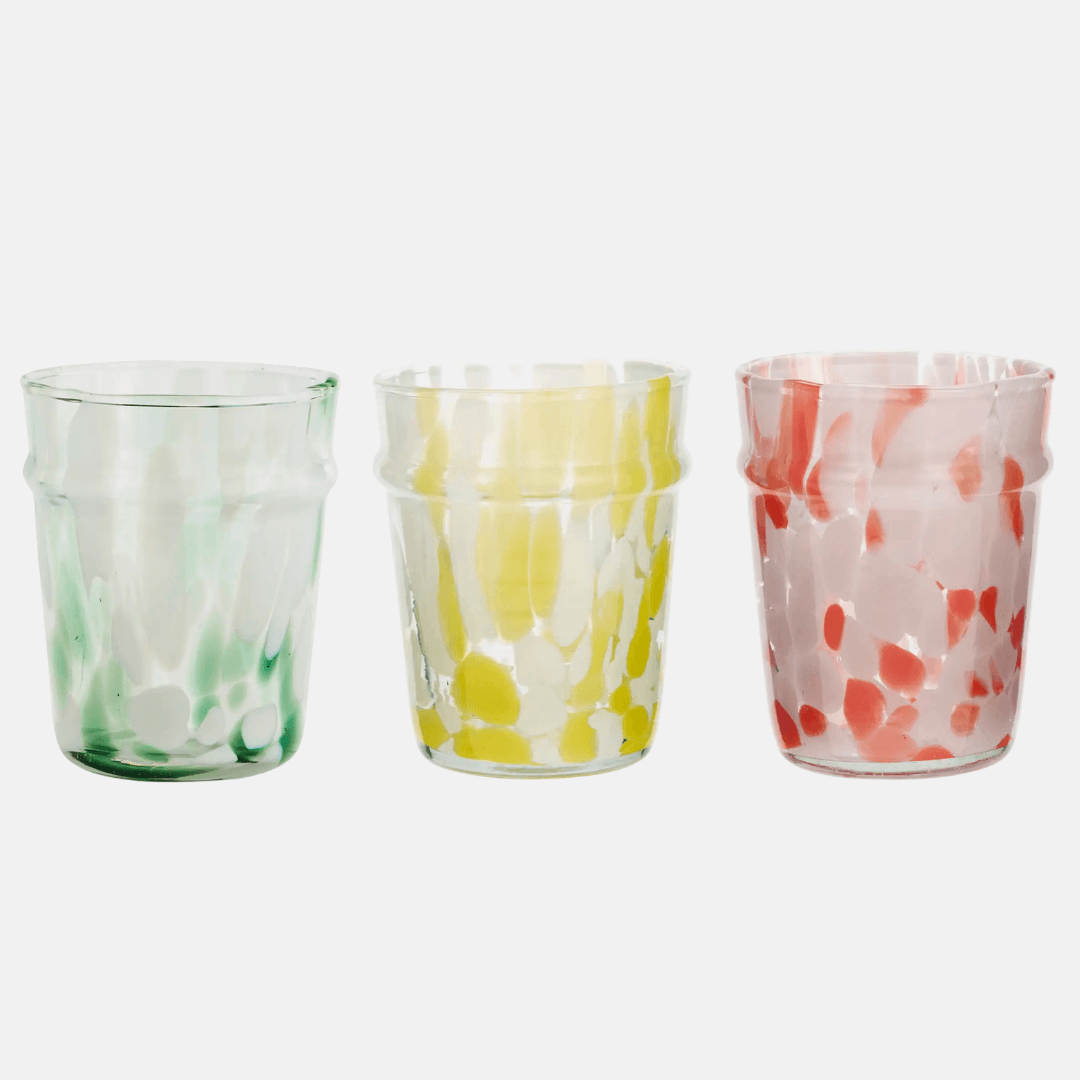 Coloured Drinking Glasses