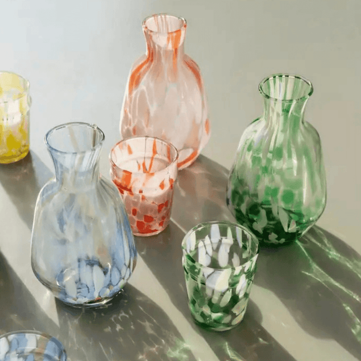 Coloured Drinking Glasses