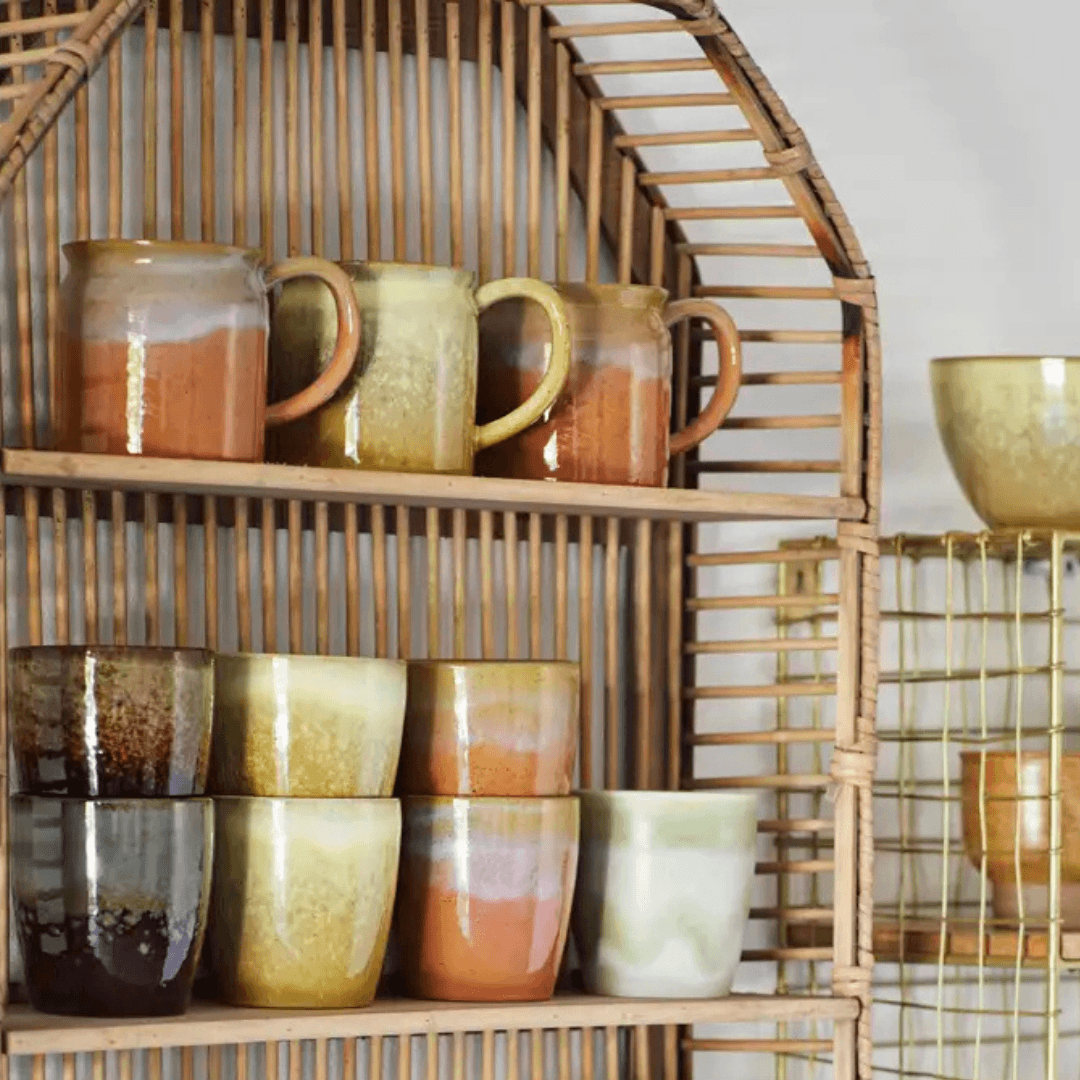 Curve Stoneware Mugs