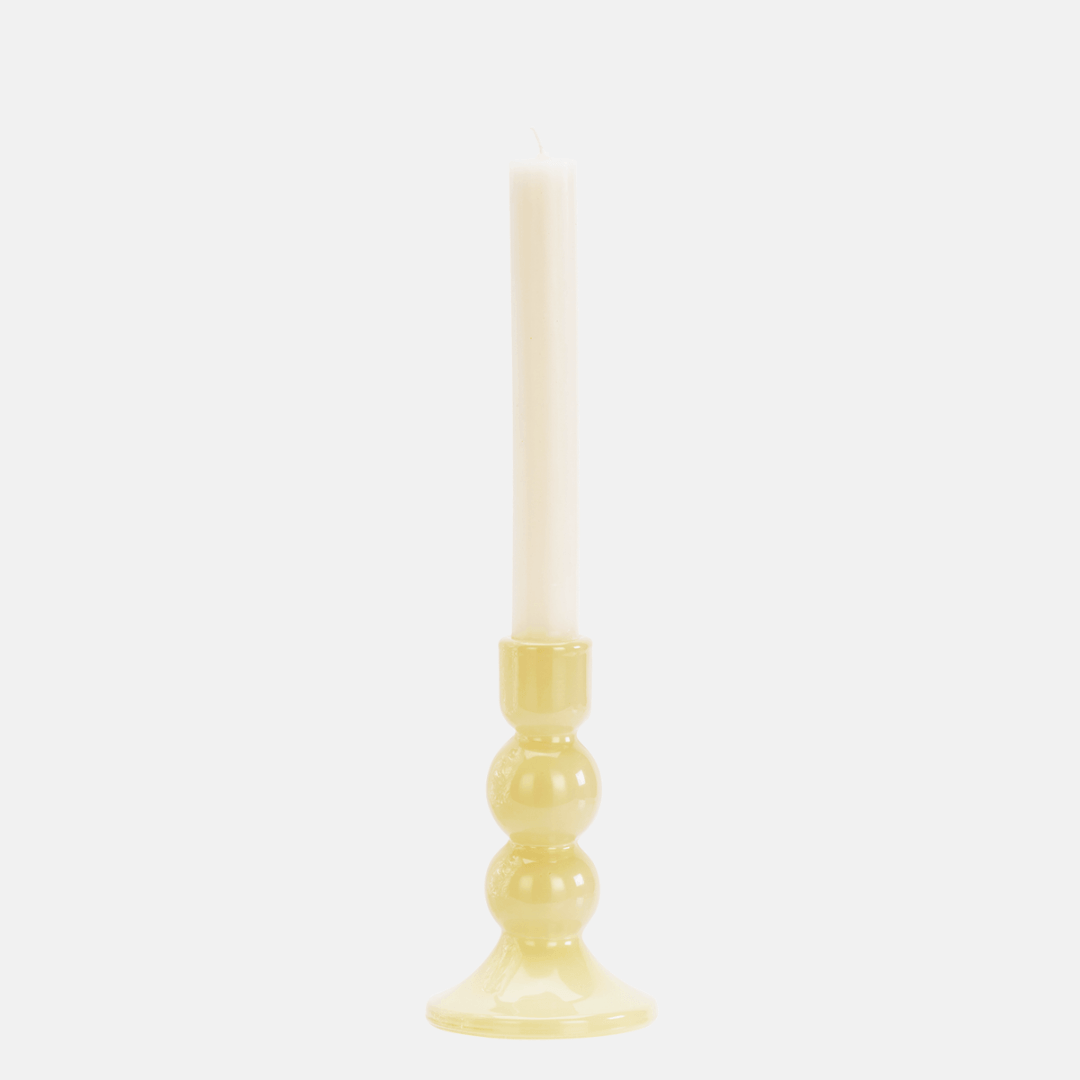 Glass Candle Holders