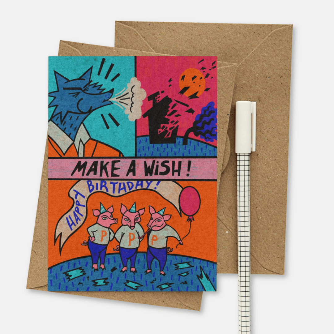Make A Wish! Birthday Greetings Card