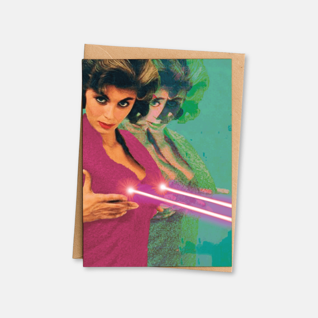 Powerful Woman Greetings Card