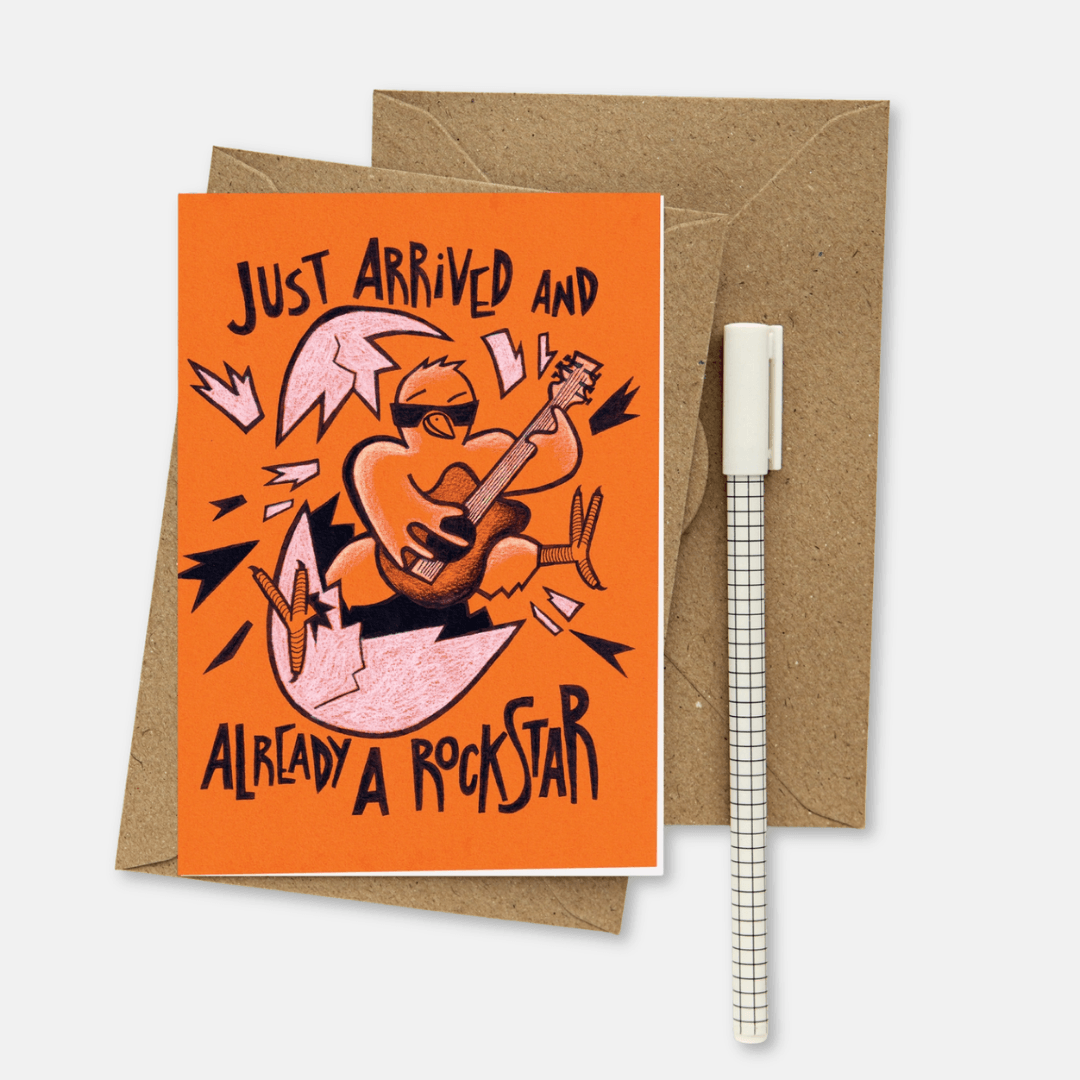 Already A Rockstar Greetings Card