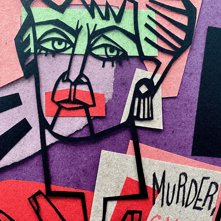 Murder She Wrote A3 Art Print