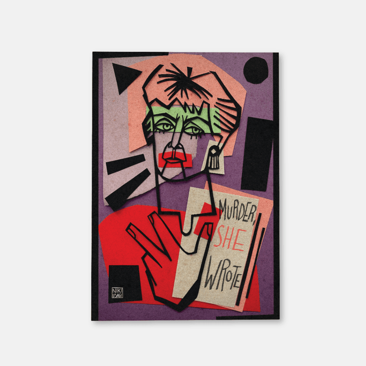 Murder She Wrote A3 Art Print
