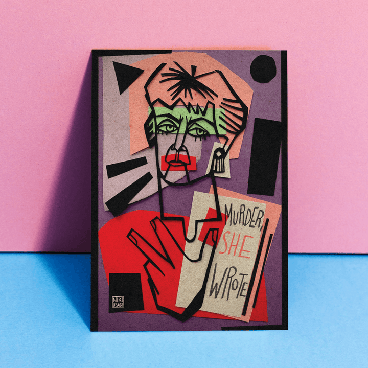 Murder She Wrote A3 Art Print