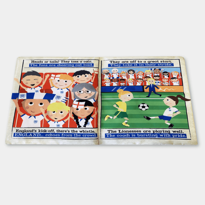 Crinkly Cloth Newspaper: Lionesses
