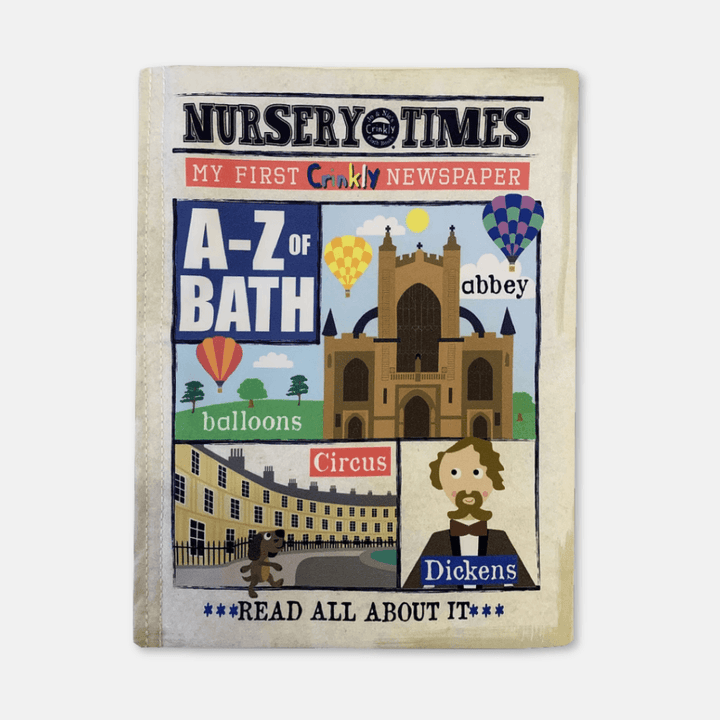 Crinkly Cloth Newspaper: A-Z of Bath