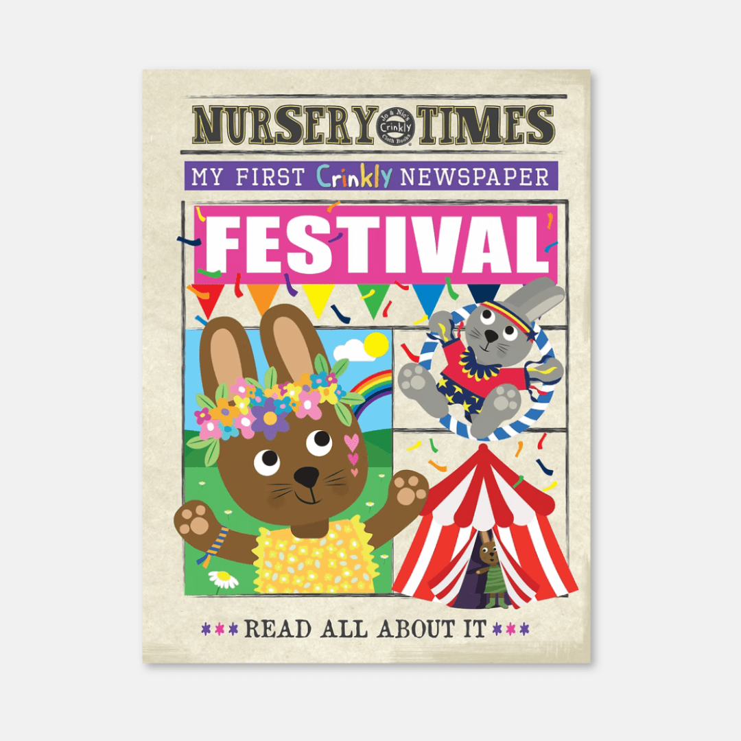 Crinkly Cloth Newspaper: Festival