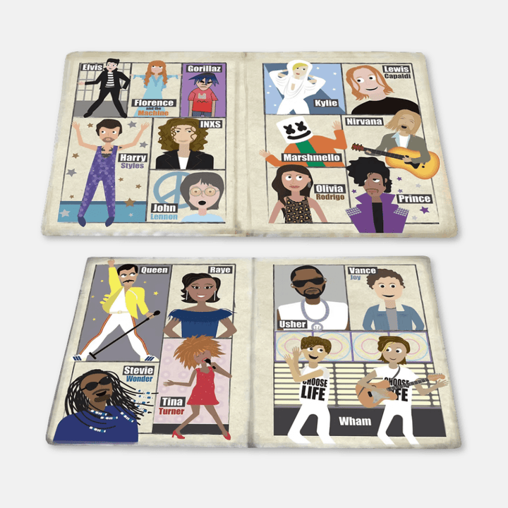 Crinkly Cloth Newspaper: Music A-Z