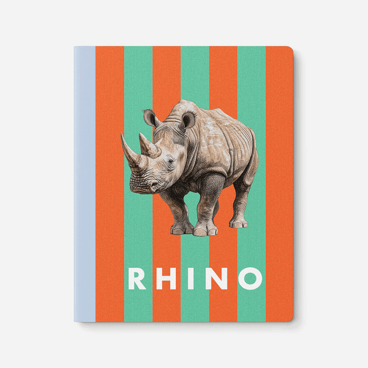 Striped Animal Exercise Books