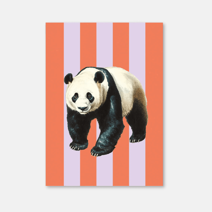 Striped Animal Postcards