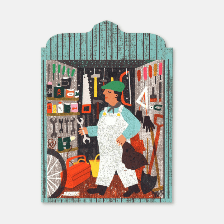Shed Greetings Card