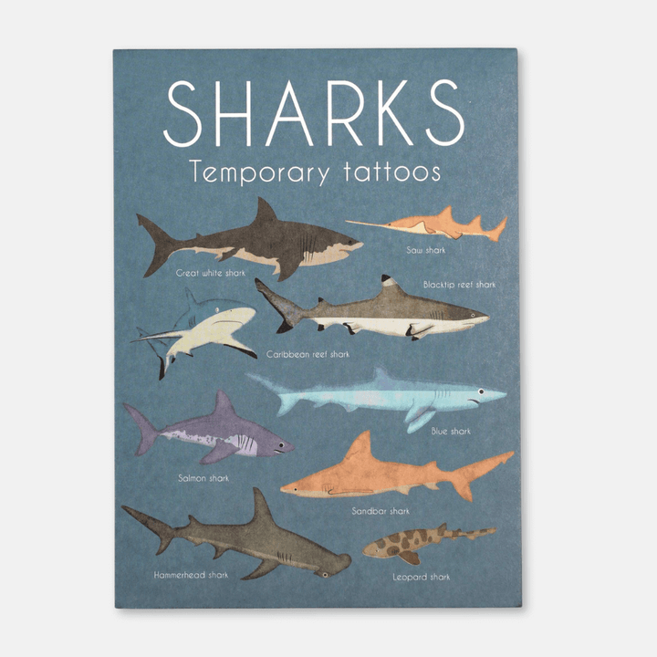Shark Temporary Tattoos