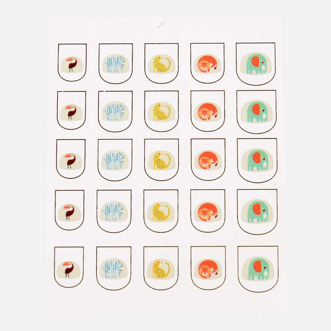 Wild Wonders Nail Stickers