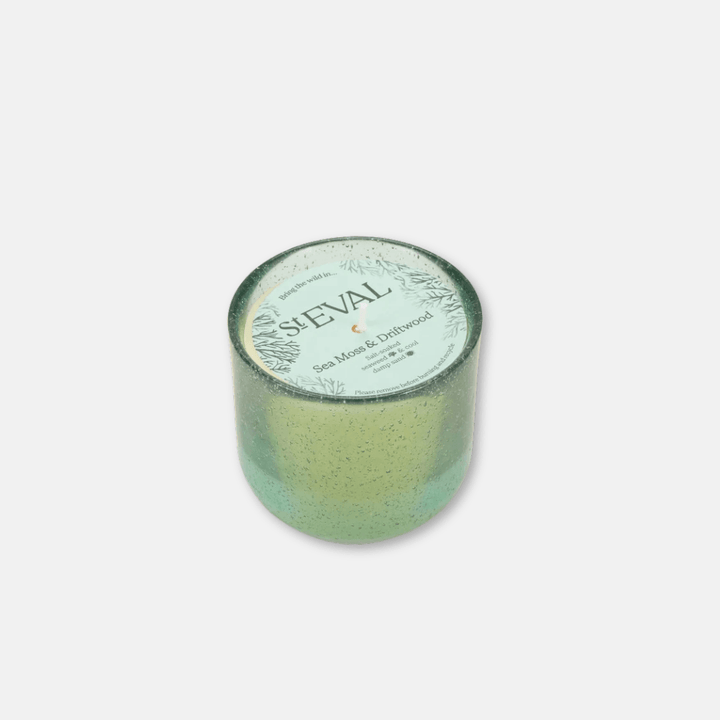 Sea Garden Sea Moss & Driftwood Glass Candle