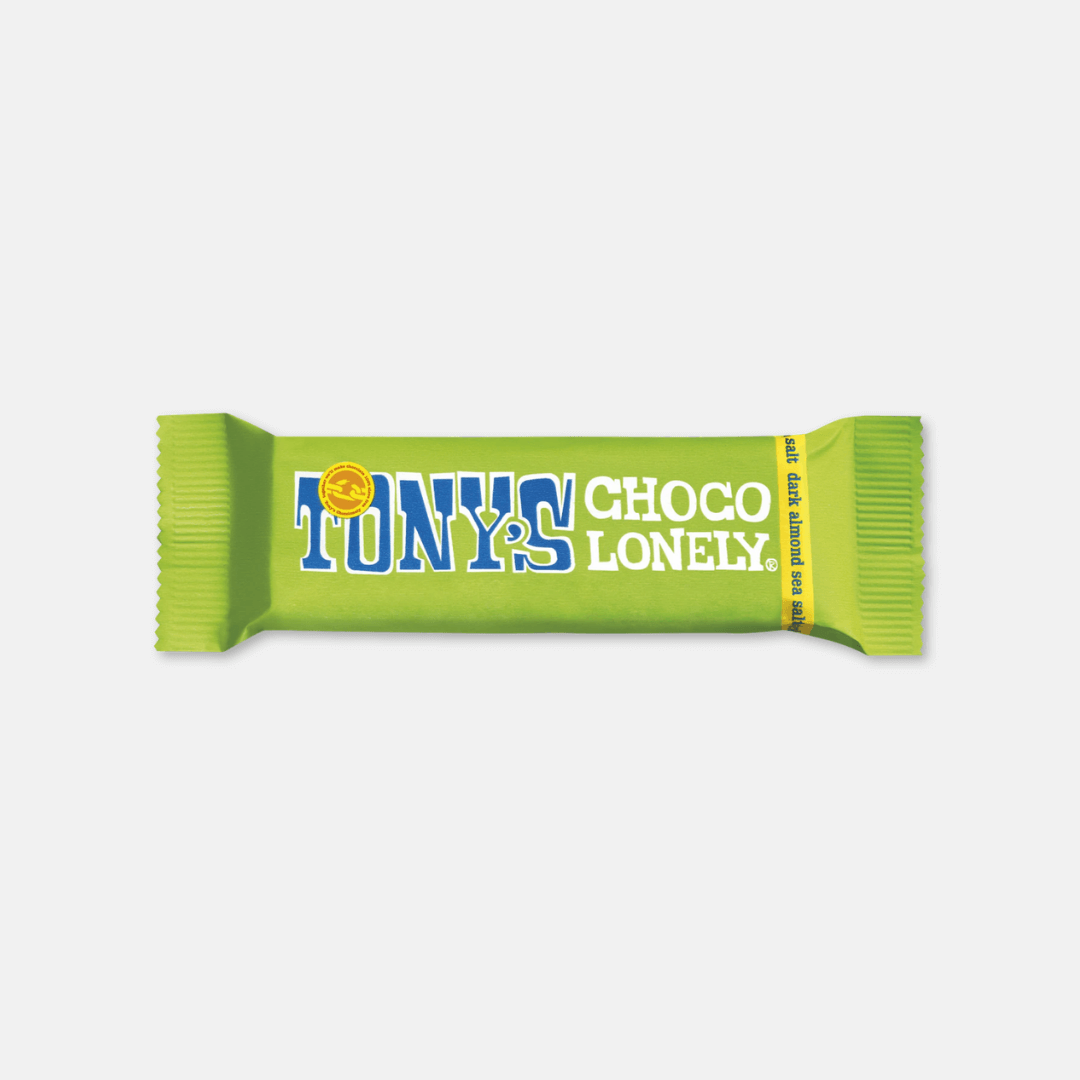 Tony's Chocolonely Almond Sea Salt Dark Chocolate Mini Bar