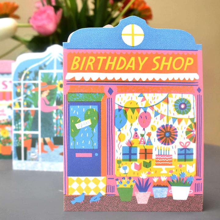 Birthday Shop Greetings Card
