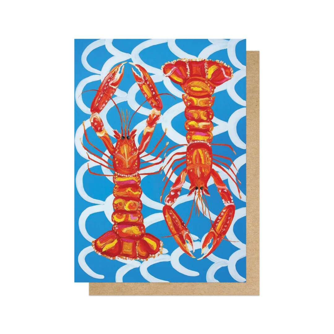 Langoustine Greetings Card